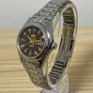 [ 작동품 ] ORIENT 오리엔트 쓰리스타 크리스탈 자동 와인딩 21석