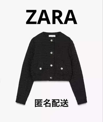 ZARA 퀼팅 봄버 재킷