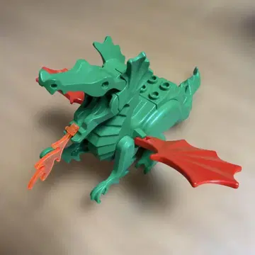 올드 레고 정품 드래곤 불꽃 포함 1990년대