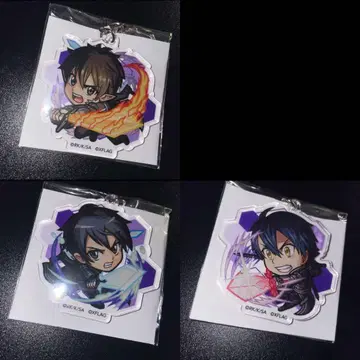 몬스토 SAO 소드 아트 온라인 키리토 콜라보 아크릴 키링 키리토