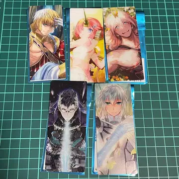 FGO 최종 재림전 편성 화면풍 카드 세이버 묶음 판매