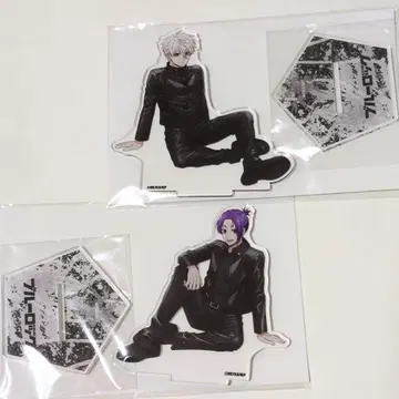 블루 록 아크릴 스탠드 나기 세이시로 미카게 레오