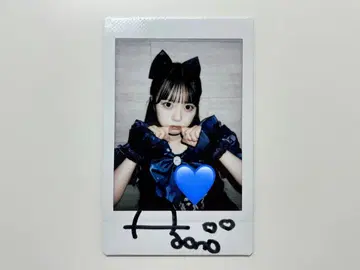 CUTIE STREET 마스다 아야노 생일 특별 친필 사인 폴라로이드