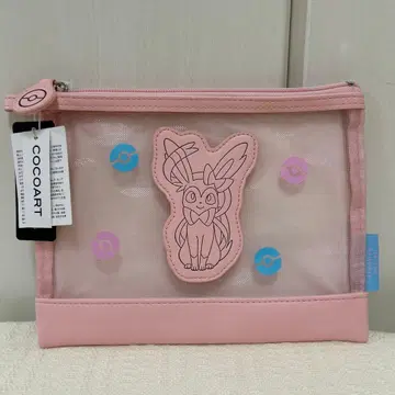 포켓몬 센터 구매 니니피아 메쉬 파우치 핑크