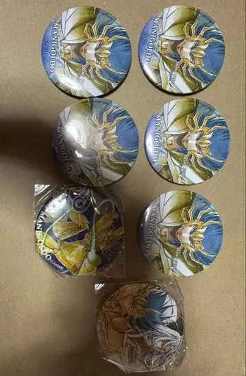 세인트 세이야 로스트캔버스 마니골드 캔뱃지