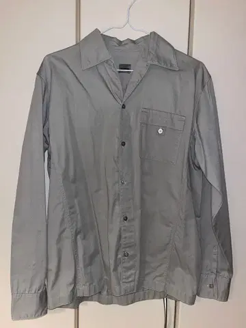 질샌더 그레이 긴팔 셔츠