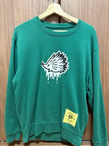 그린 맨투맨 트레이닝복