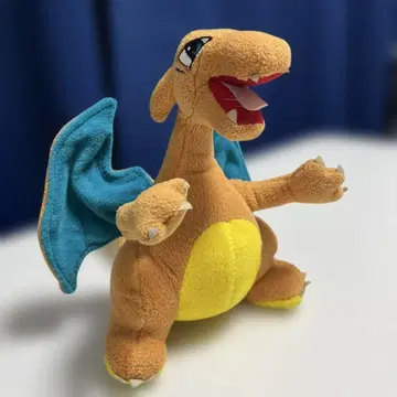 리자몽 파키파키 포켓몬 봉제 인형 약 22cm 헤이세이 레트로