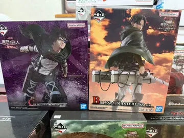 진격의 거인 한지, 리바이 피규어 MASTERLISE