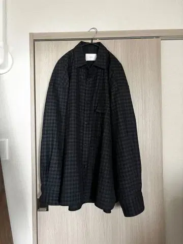 stein 플란넬 체크 셔츠