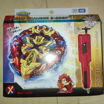 BEYBLADE X BX-00 스타터 제노 엑스칼리버 3-60GF