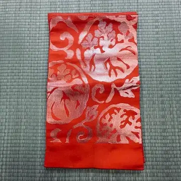 후쿠로 오비 오비 당초 문양 오렌지 계열 포멀용 0303-41-C3