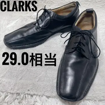 클락스 스월투 비즈니스 슈즈 리얼 가죽 블랙 레이스업