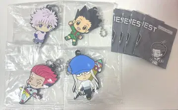 헌터헌터 러버 마스코트 BEST 키루아 고르곤 히소카 카이토