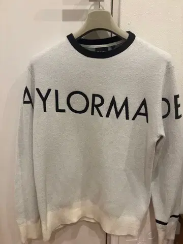 TaylorMade 로고 스웨터 화이트