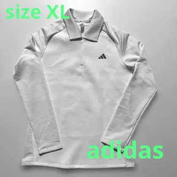 [ 새상품급 ] 골프 여성용 adidas 아디다스 셔츠 긴팔 화이트 XL