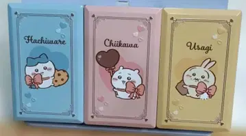 치이카와 (먼작귀) 초콜릿 캔 빈 캔 3종 세트