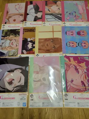 제일복권 그 비스크 돌 G상 클리어 파일 11종 키타가와 마린