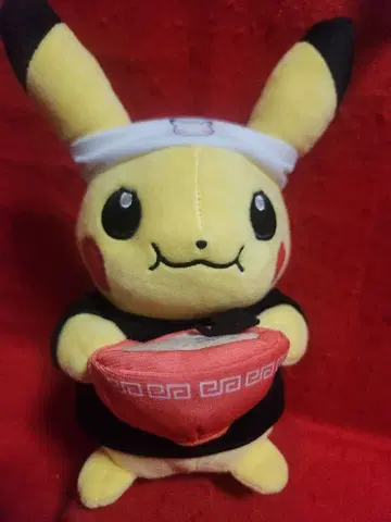 포켓몬 봉제 인형 라면 피카츄 포켓몬 센터 후쿠오카