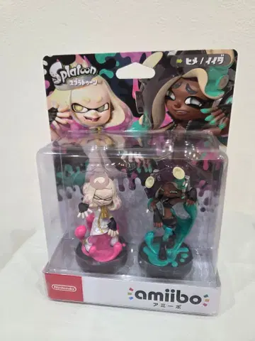 amiibo 스프라툰 히메 이이다 텐타클즈 세트