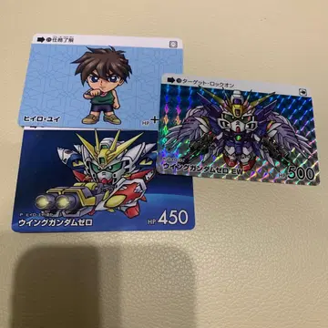 카드다스 건담 셀렉션 vol.4 윙 건담 제로 EW