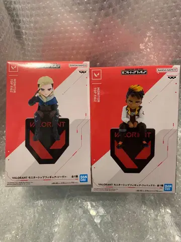 VALORANT 모니터 탑 피규어 소바 피닉스 세트 2