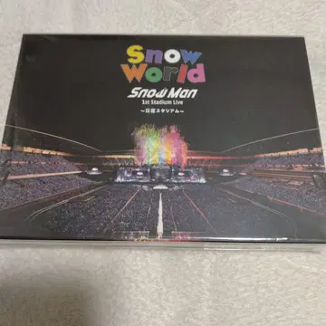 Snow World Snow Man 1st Stadium Live DVD