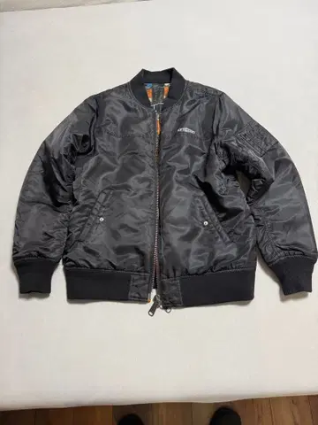 플립 더 스크립트 MA-1 자켓 블랙 플립더스크립트