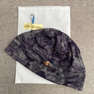 KISS MY LIFE 의료용 모자 여성용 퍼플 시착만 한 상품