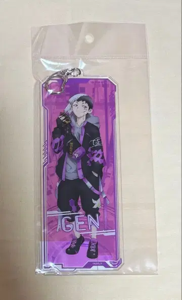 Dr.STONE 사이버 펑크 아크릴 키링 아사기리 겐