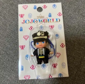 새상품 THE JOJO WORLD 큐피 콜라보 스트랩 쿠죠 죠타로