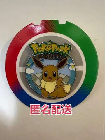 포켓파크 칸토 이브이 핀 배지