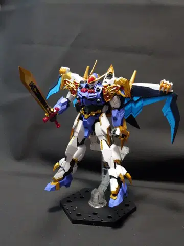 HG Amplified IMGN 용신마루+공신마루 완성품 세트