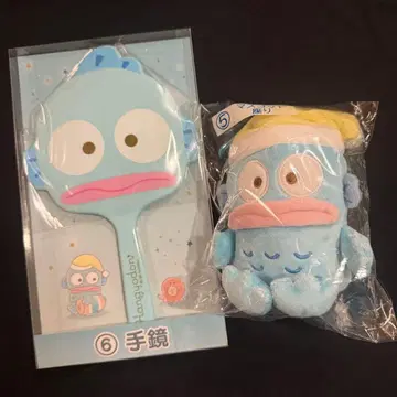 산리오 제일복권 한교동 손거울과 봉제 인형 세트
