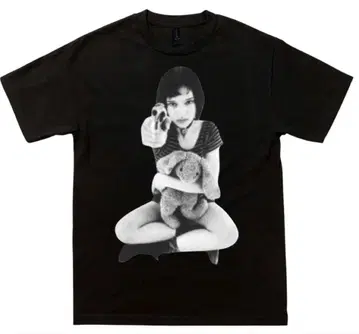 미사용 새상품 90년대 영화 레온 마틸다 T셔츠 / 블랙