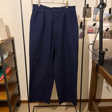 프랑스 메티스 metis 코튼 린넨 팬츠 40s 50s