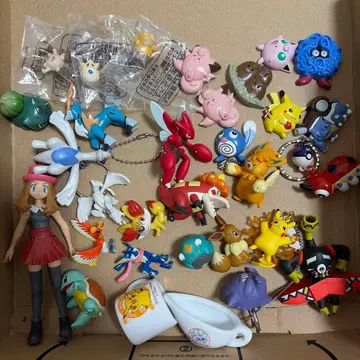 포켓몬 피규어 세레나 몬코레 마그넷 키링 묶음 판매