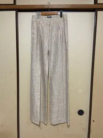 [ 택 포함 새상품 ] Equipage 린넨 와이드 트라우저 팬츠 40