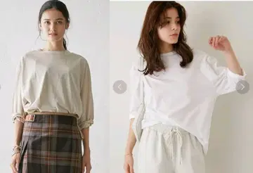 윔 가젯 수피마 린넨 드라이 천축 T셔츠