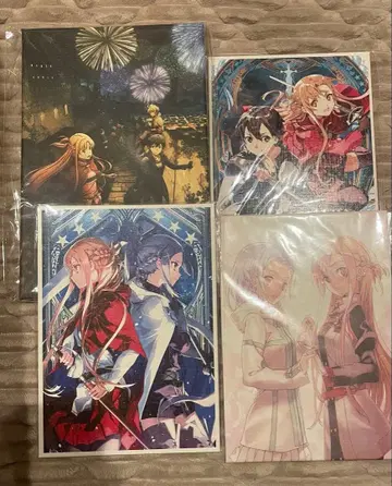 소드 아트 온라인 굿즈 4세트