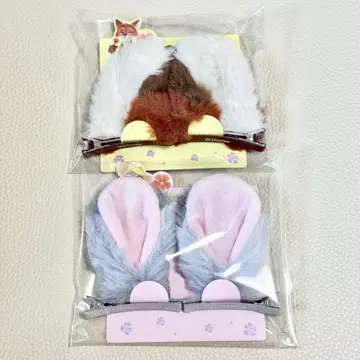 주토피아 Zootopia MINISO 주디 닉 귀 헤어핀