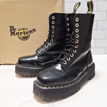 [ 새상품급 ] 닥터마틴 1490 Quad Squared 26 블랙 부츠