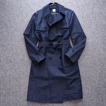 아르티자나레 고품질 코튼 린넨 트렌치코트 벨트 포함 봄/여름