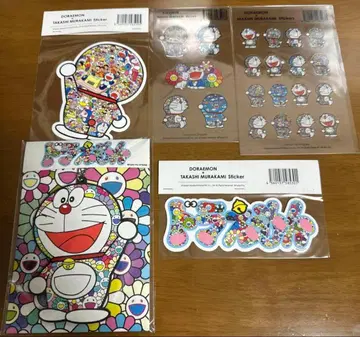 무라카미 다카시 도라에몽 스티커 러버 키링 카이카이키키 zingaro