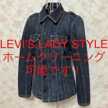 LEVI'S.LADY STYLE/리바이스 긴팔 데님 자켓 M(9호)