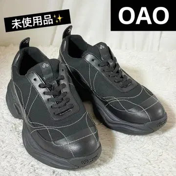 미사용 OAO 오에이오 선라이트 스니커즈 블랙 26.5cm