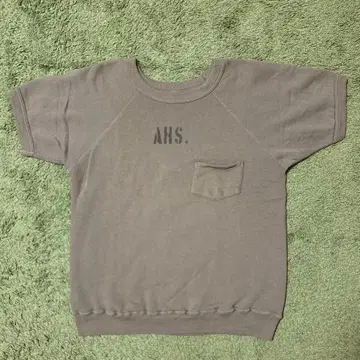 웨어하우스 WAREHOUSE 세코핸 반팔 맨투맨 새상품급 그린