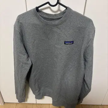 patagonia 그레이 맨투맨