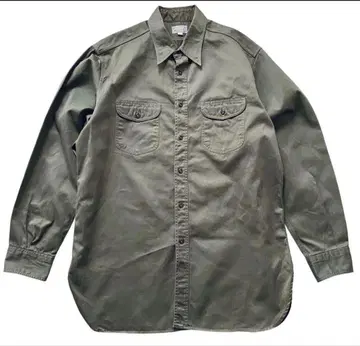 새상품급 BUZZ RICKSON'S 버즈릭슨 헤링본 워크 셔츠 L