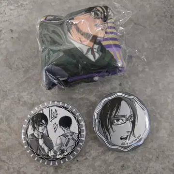 진격의 거인 히타 캔뱃지 세계 육상 복조리 한지 리바이